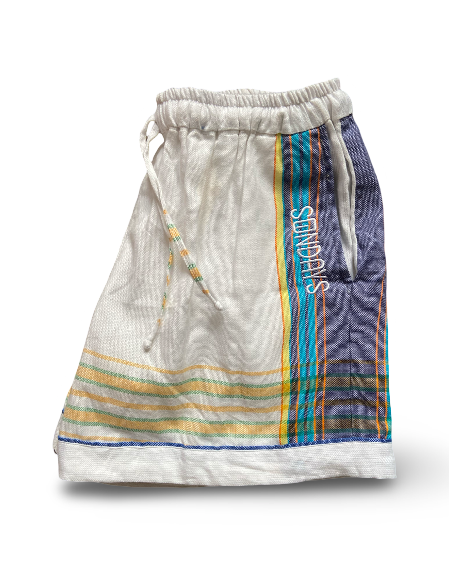 Girls cut kikoy shorts, large