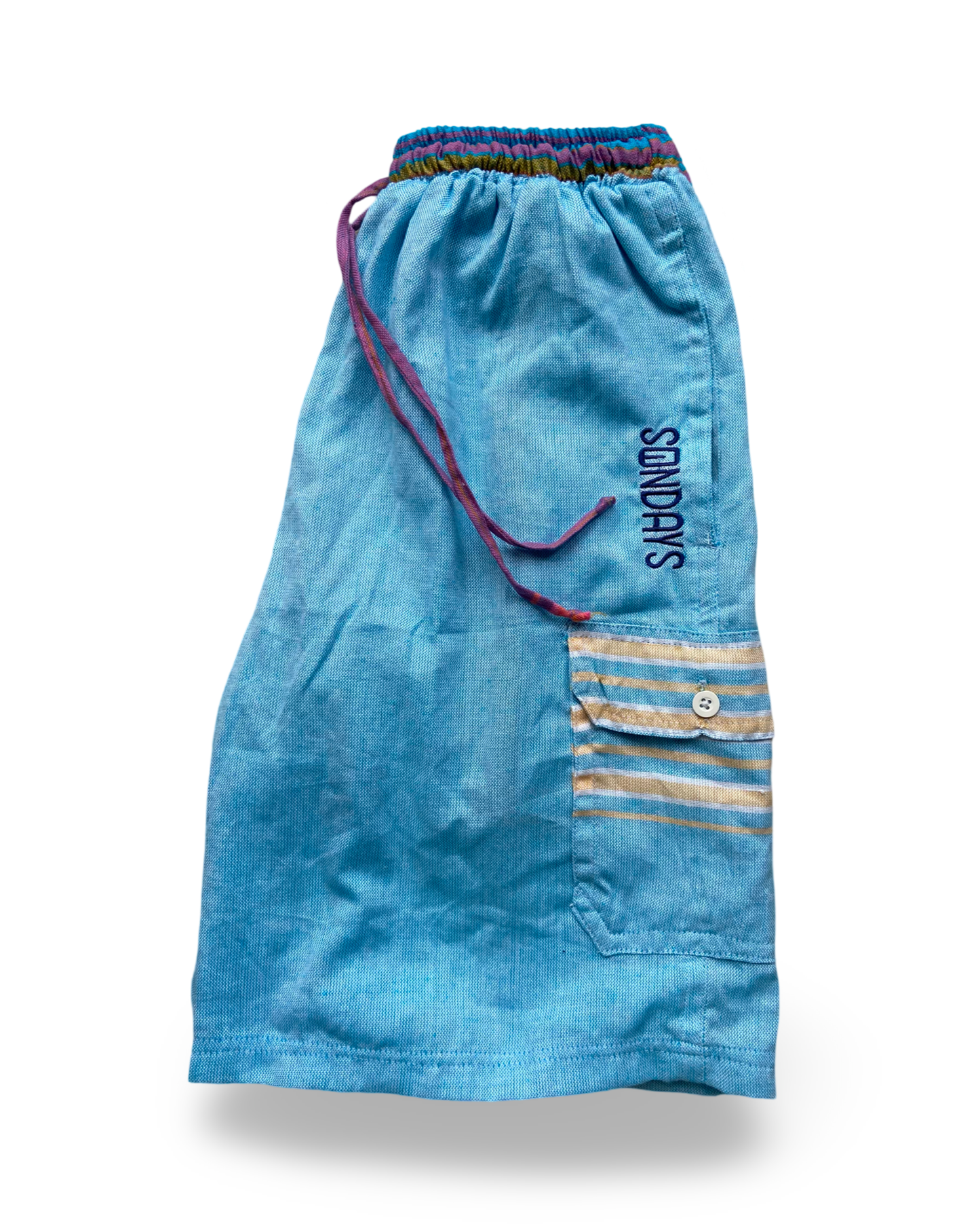 Kikoy cargo shorts, large