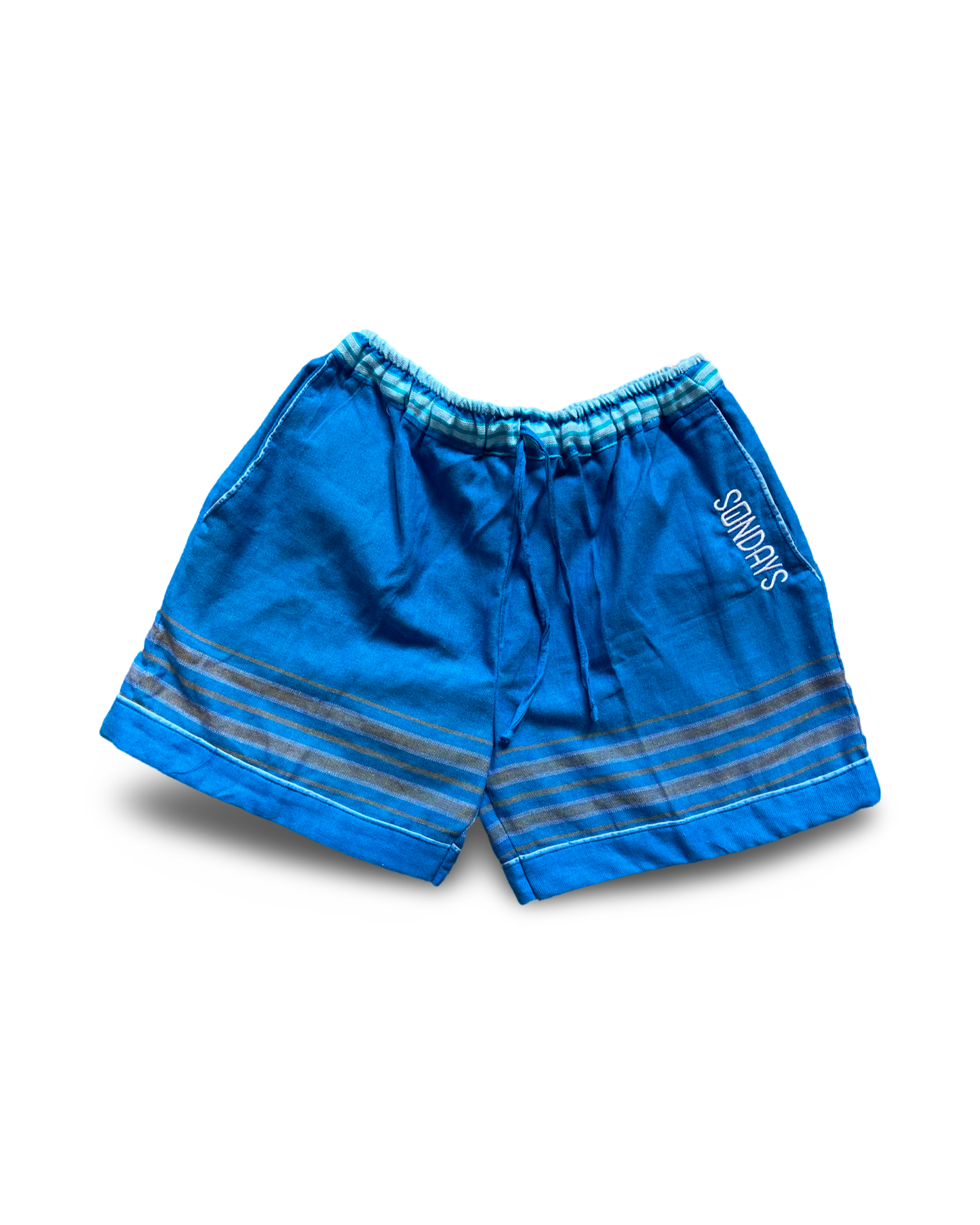 Girls cut kikoy shorts, large