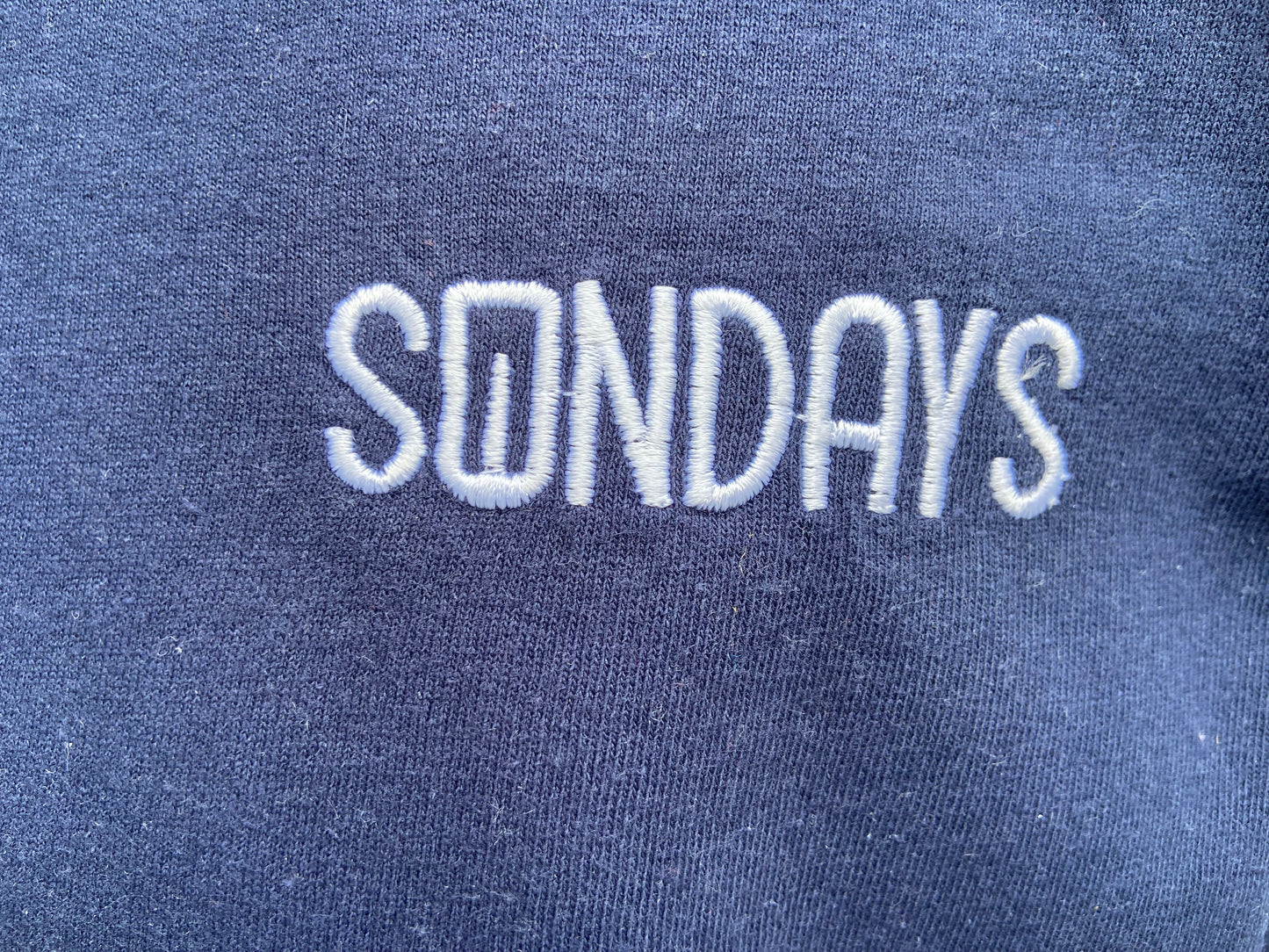 Navy blue Sundays T-shirt