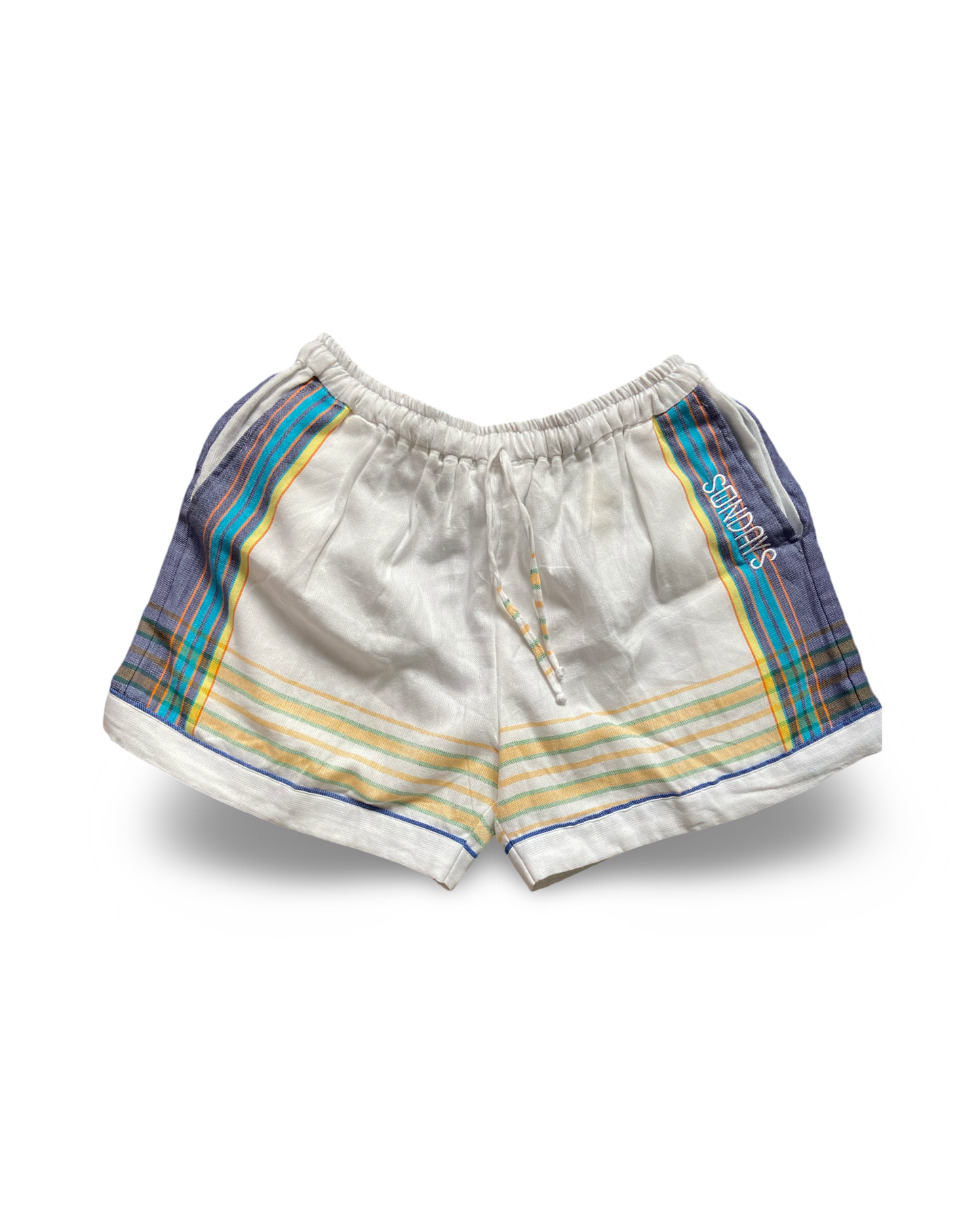 Girls cut kikoy shorts, large