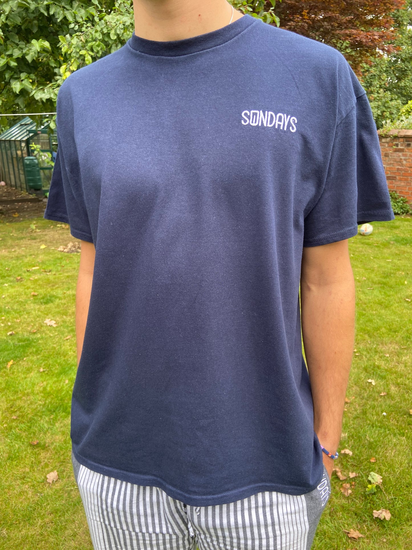 Navy blue Sundays T-shirt